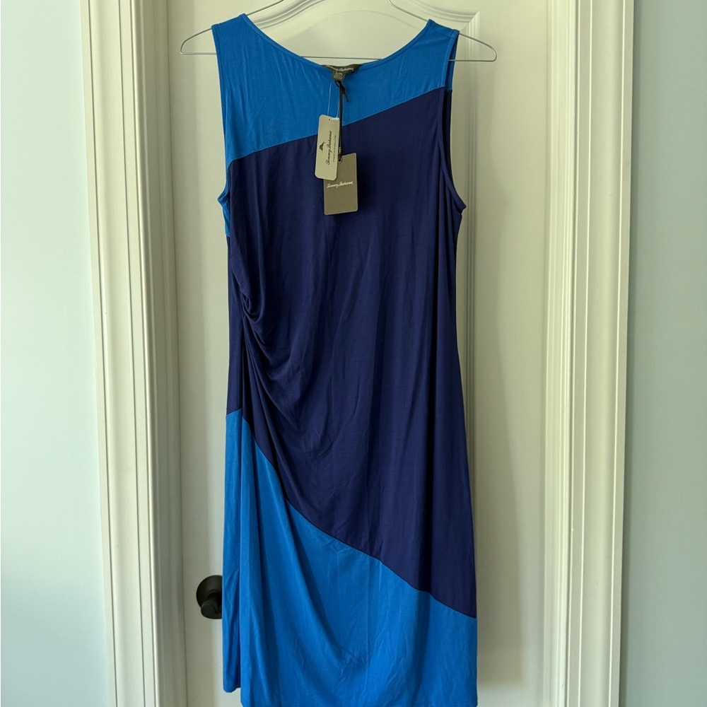 *NWT* Tommy Bahama Colorblock Sleeveless Dress - Blue and Navy